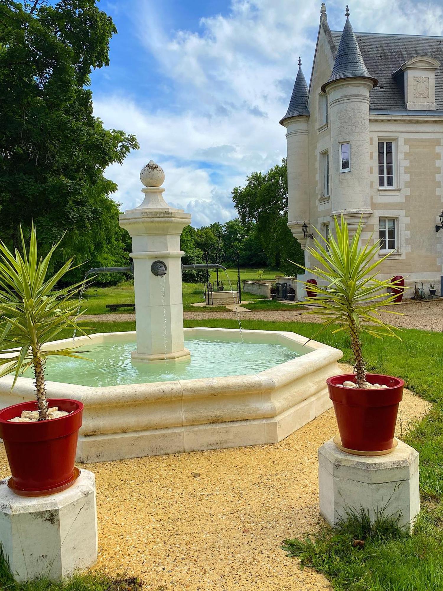 Chateau De Bellevue B&B Et Appartements Avec Piscine Saisonal Chauffee Et Chambres Partout Climatisees Saint-Avit  Екстер'єр фото