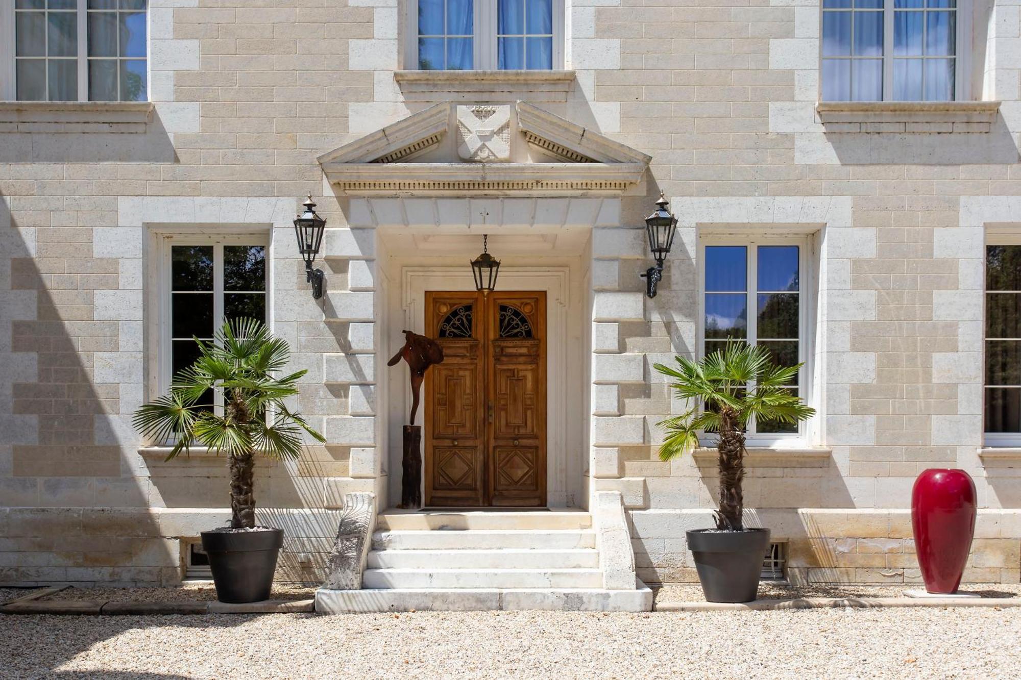 Chateau De Bellevue B&B Et Appartements Avec Piscine Saisonal Chauffee Et Chambres Partout Climatisees Saint-Avit  Екстер'єр фото